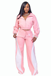 She Tea Tracksuit Pink