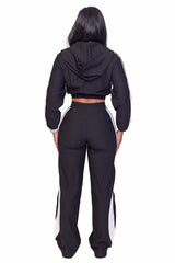 She Tea Tracksuit Black