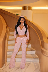 The Wild Muse Cheetah Set Pink