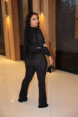 Sugar Metal Tracksuit Black