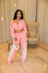 She Tea Tracksuit Pink