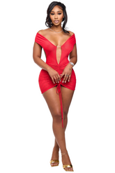 Love Spell Dress Red