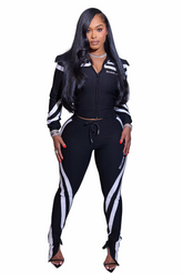 Telly Tracksuit Black