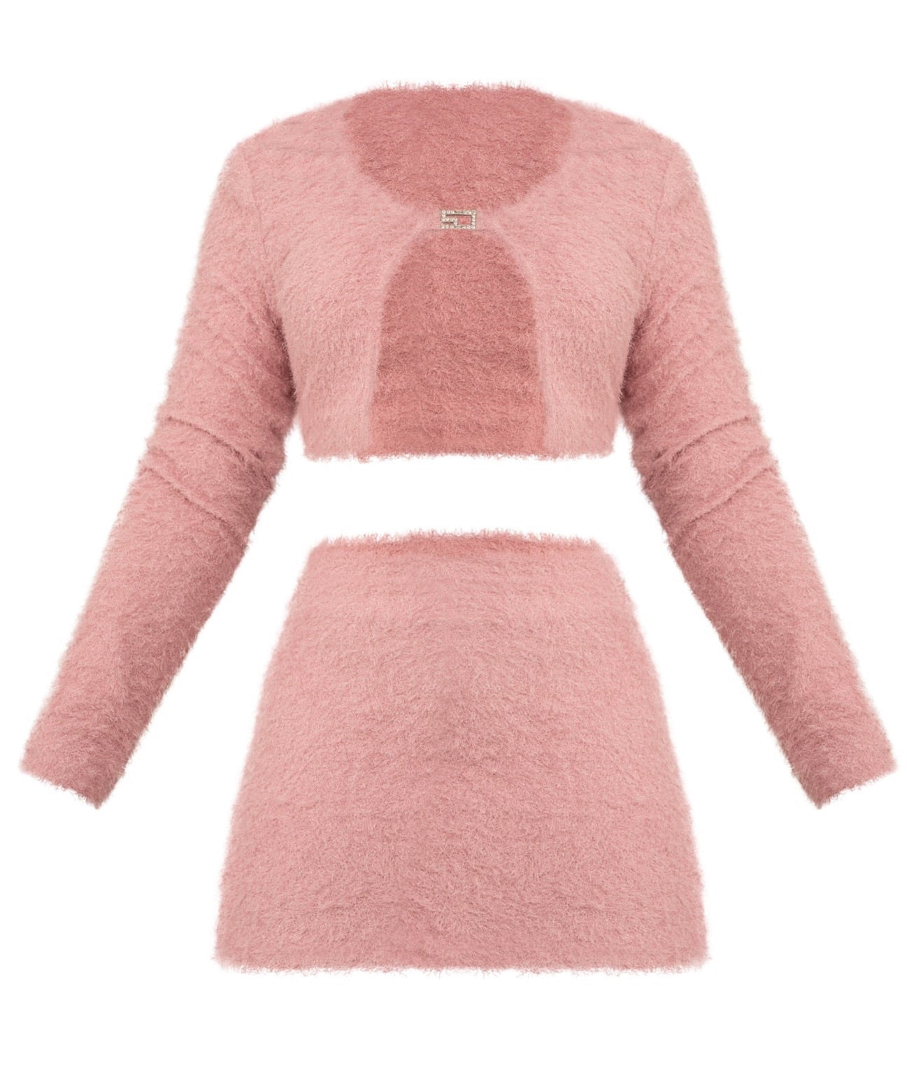 Ice Furry Top Pink