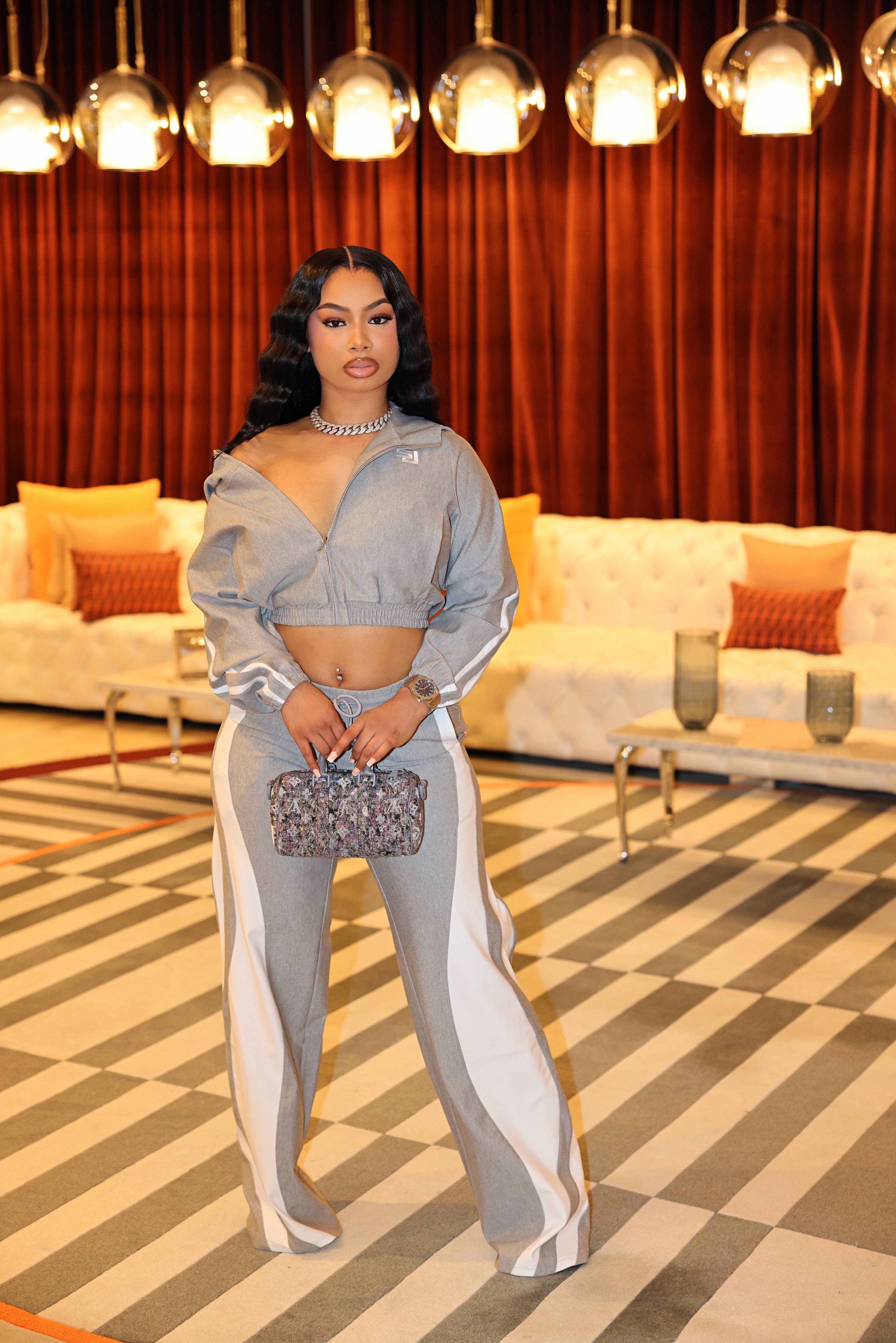 She Tea Tracksuit Grey