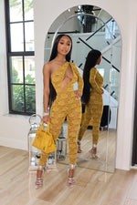 Coco Jumpsuit Yellow