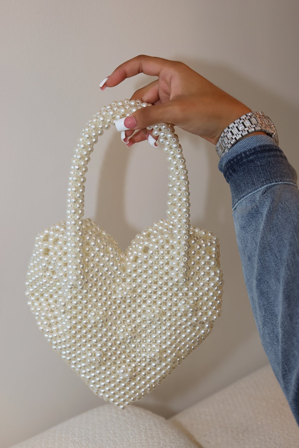 Pearl of the Heart Purse