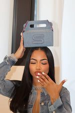 Denim Lunch Box Purse
