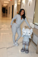 Bling Fling Sweatsuit Grey