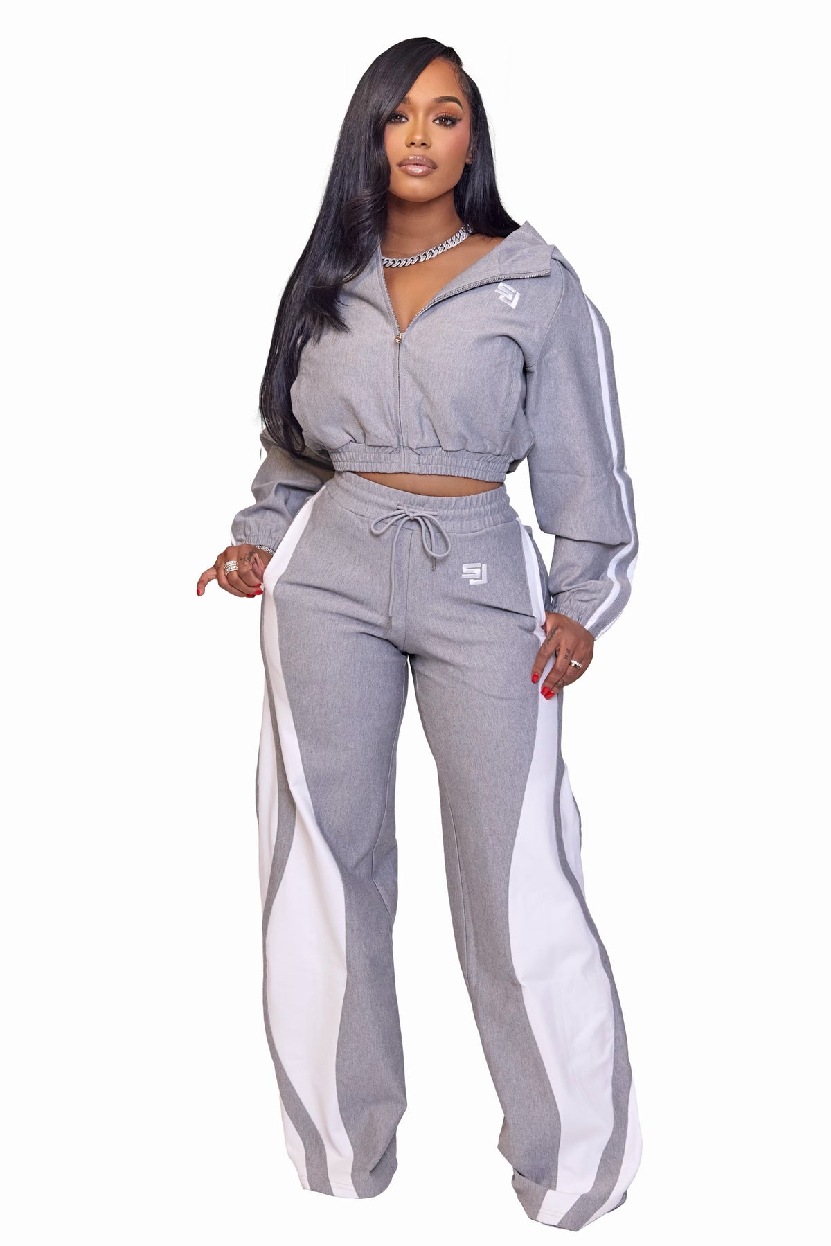 She Tea Tracksuit Grey