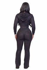 Sugar Metal Tracksuit Black