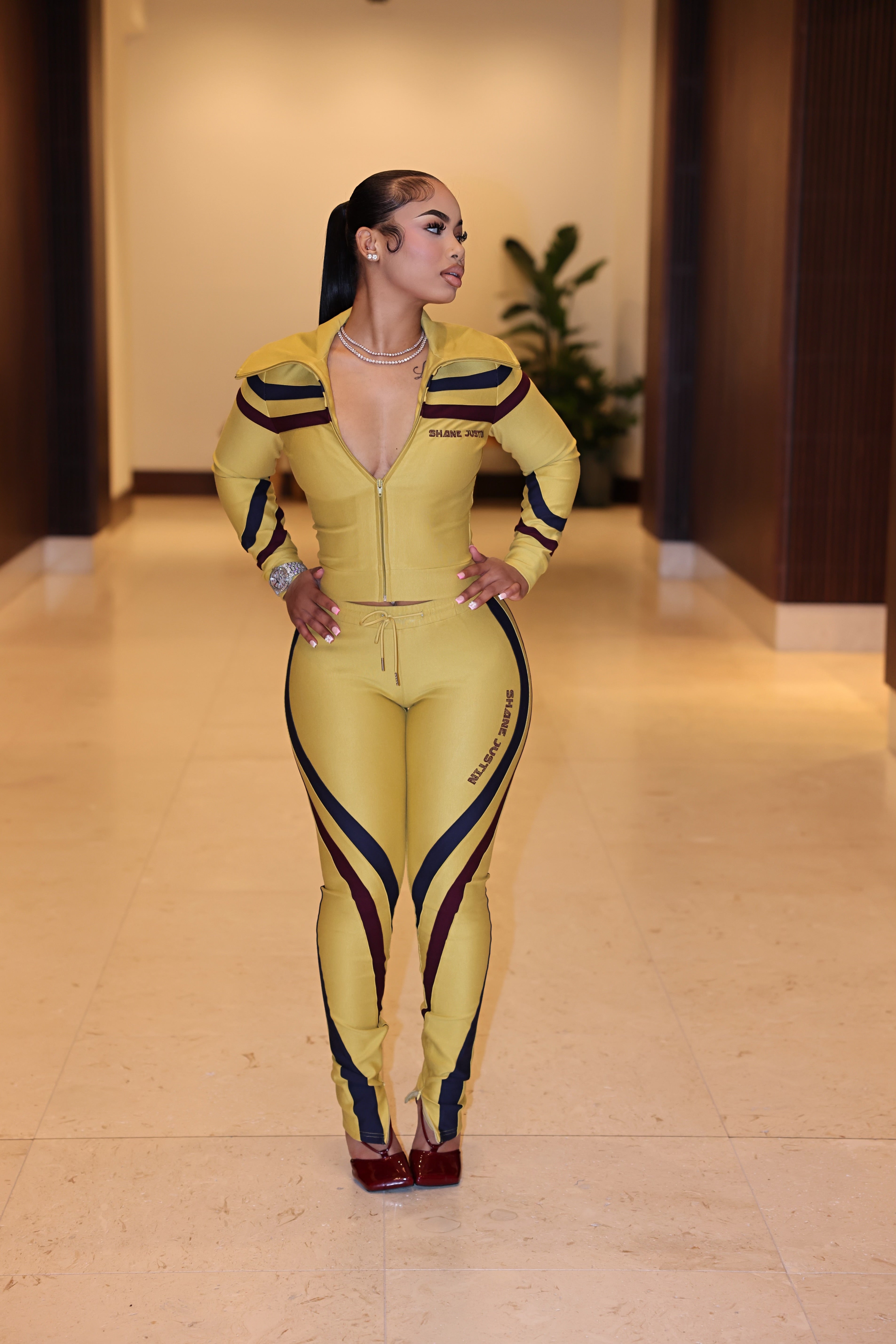 Telly Tracksuit Yellow