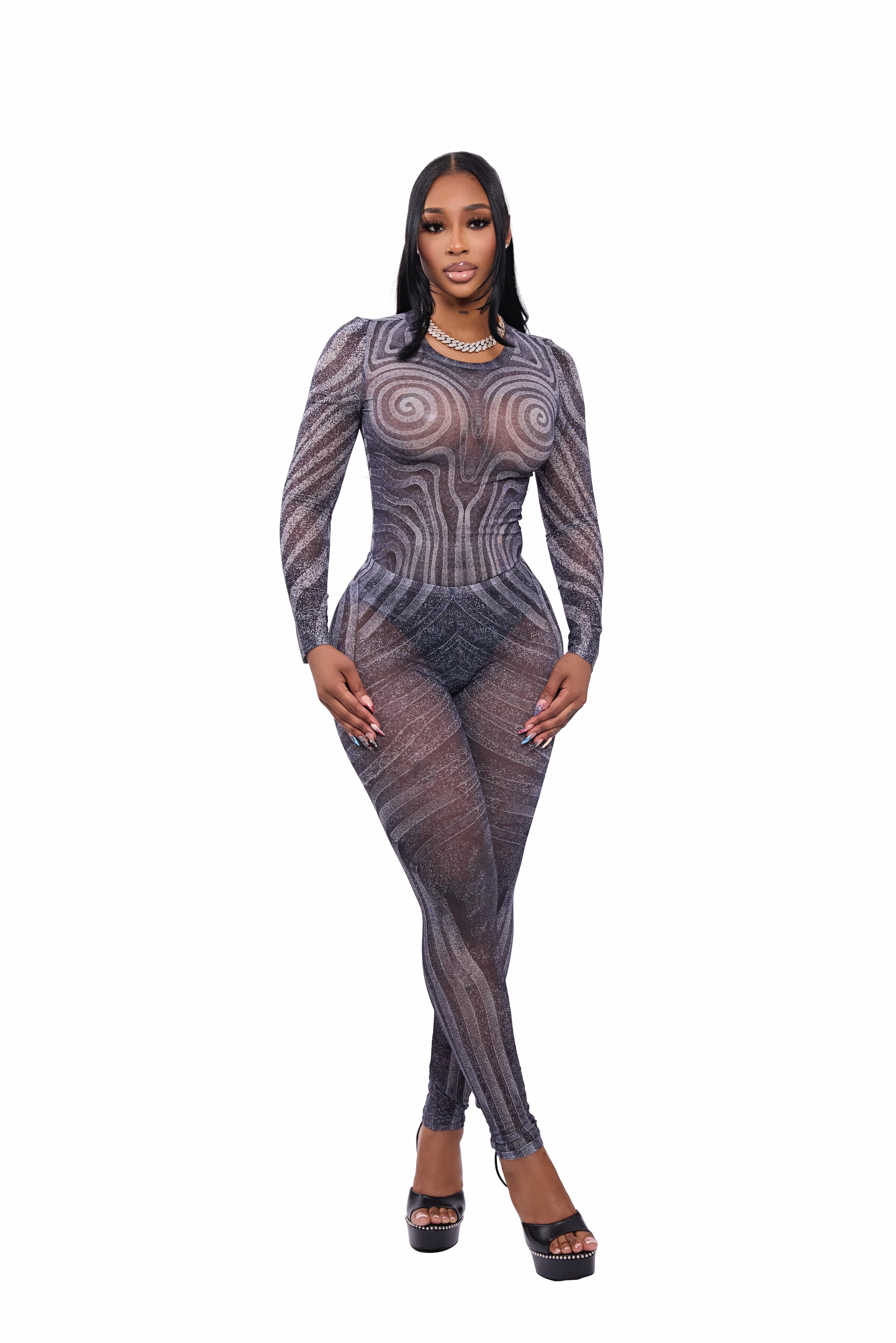 Eye Of The Night Set Black