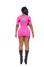 Court Side Football Dress Pink