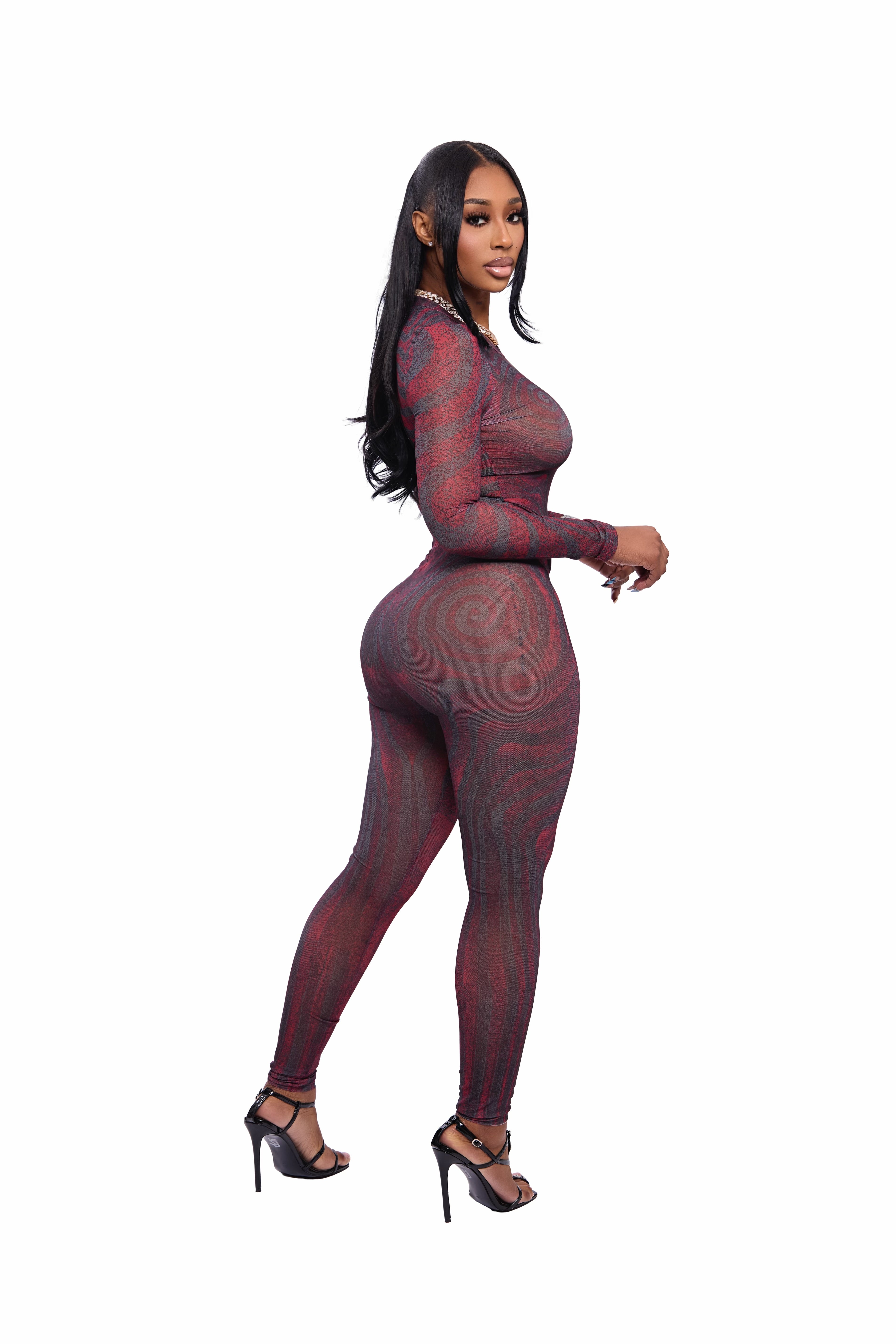 Eye Of The Night Set Red