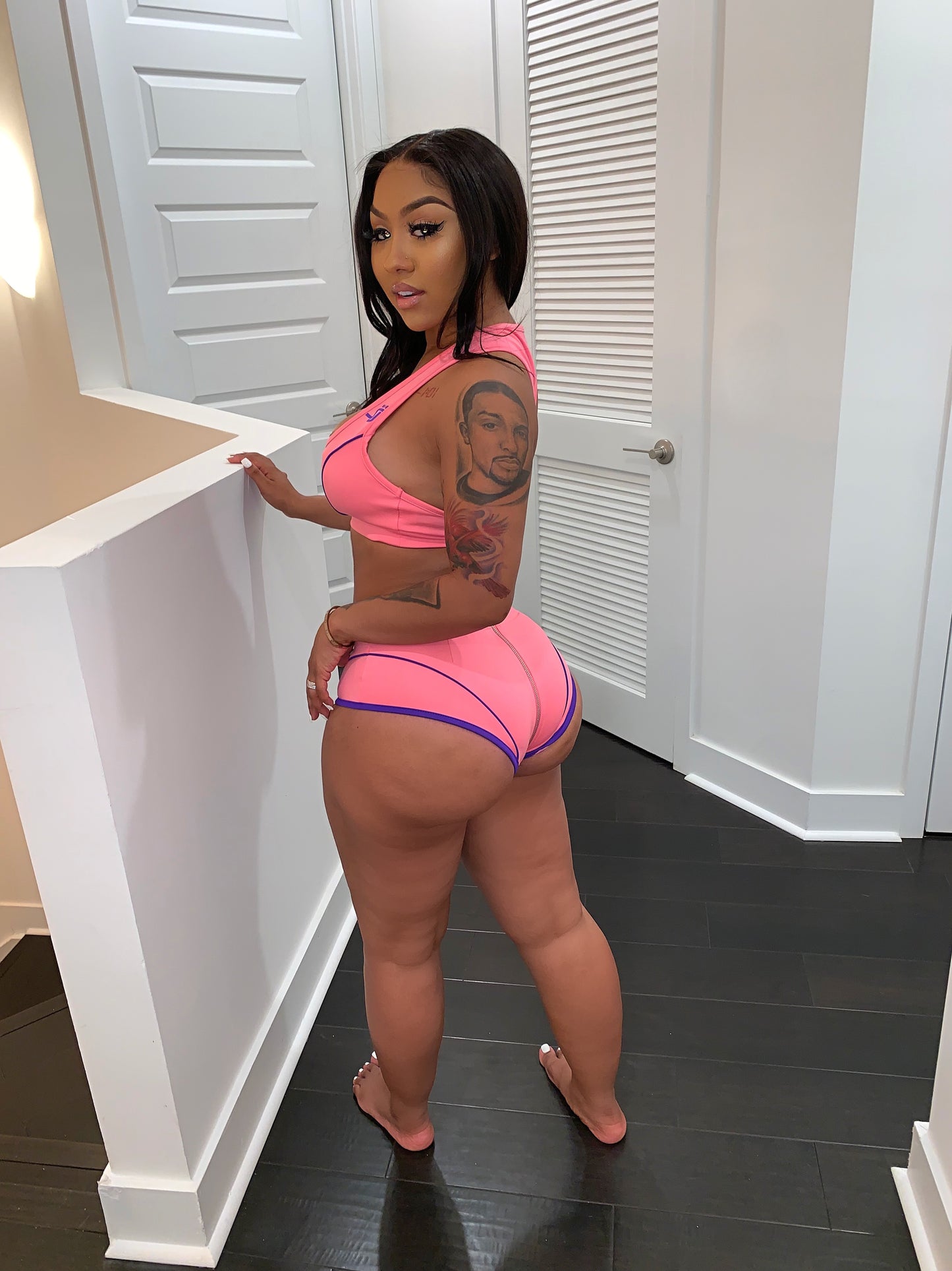 Miami Brief Bottom Pink