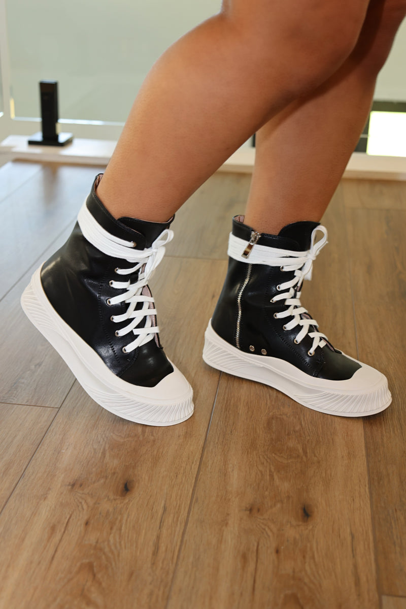 Flex Up Sneakers Black