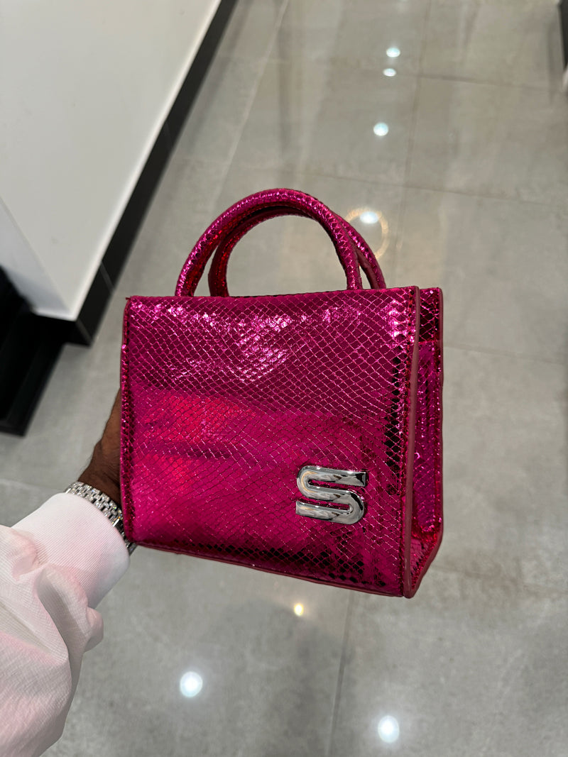 Metal skin pink Purse 1 of 1