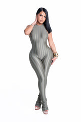 Body Language Jumpsuit Green