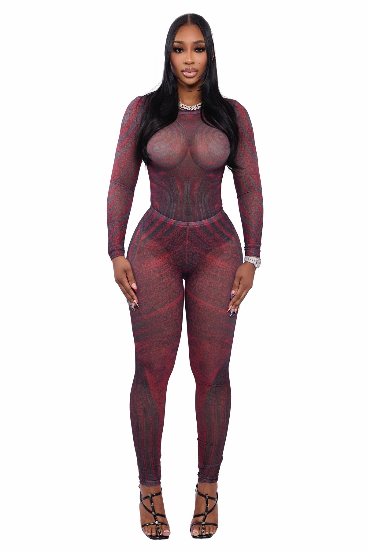 Eye Of The Night Set Red