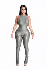 Body Language Jumpsuit Green