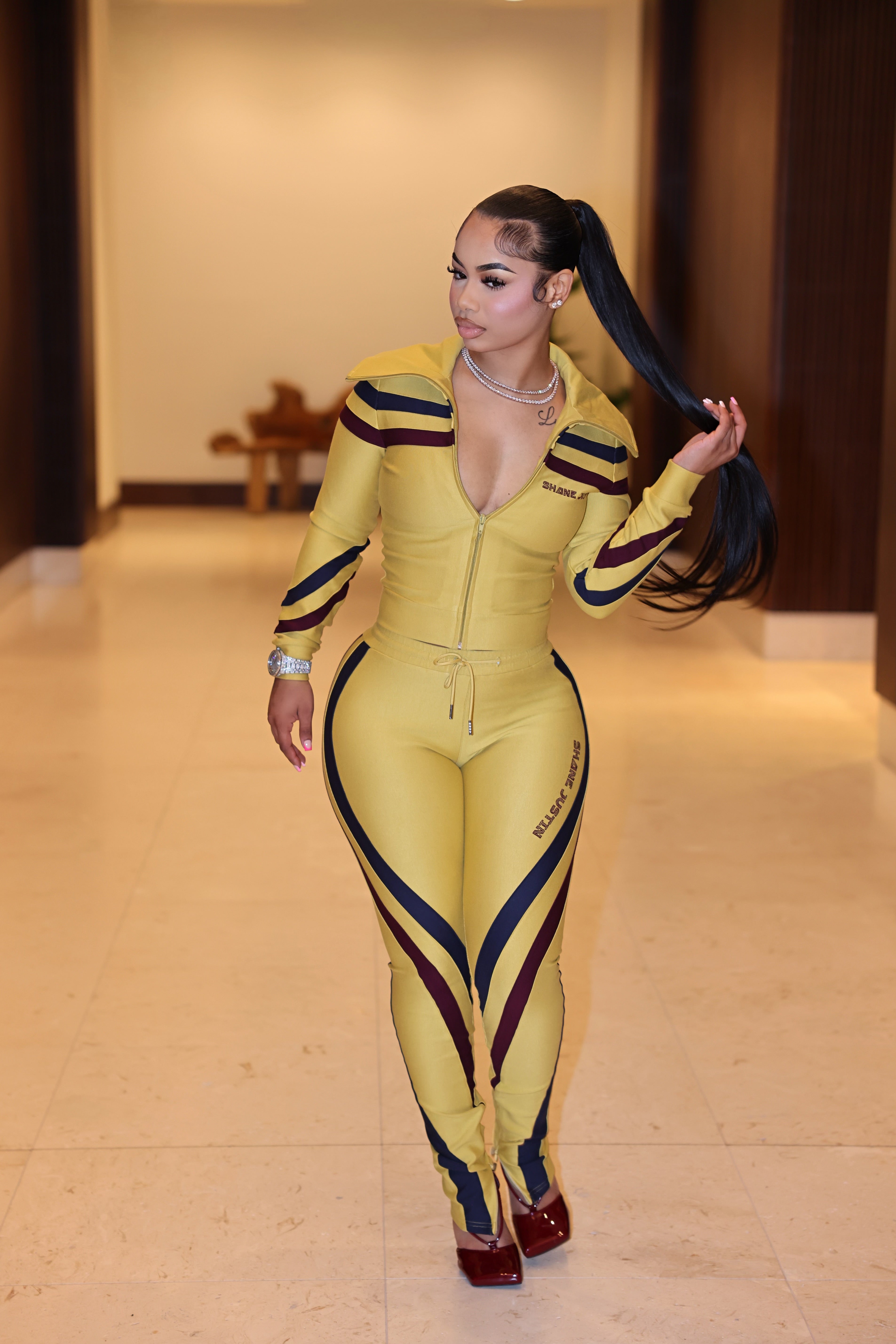 Telly Tracksuit Yellow