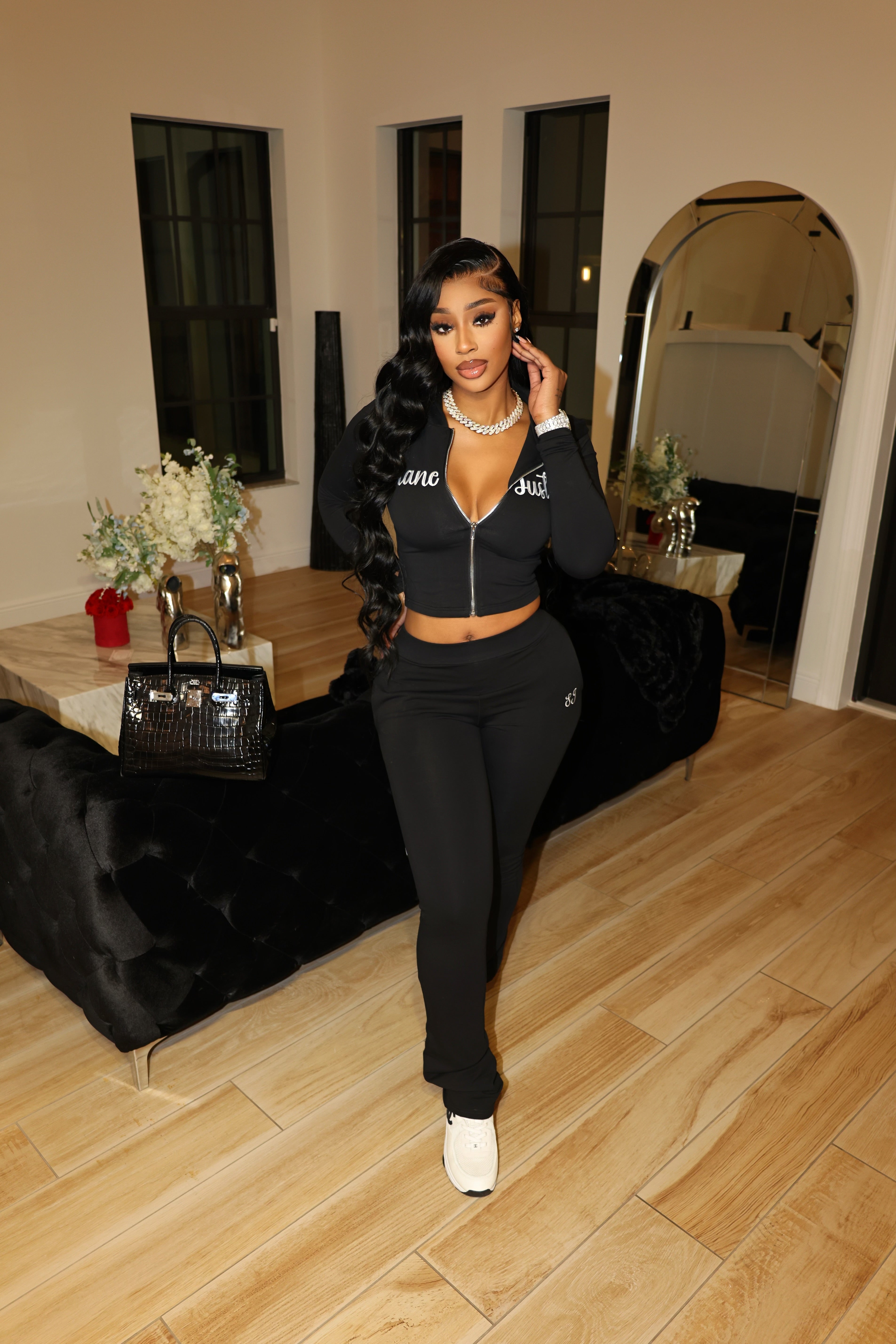 Lover Girl Tracksuit Black