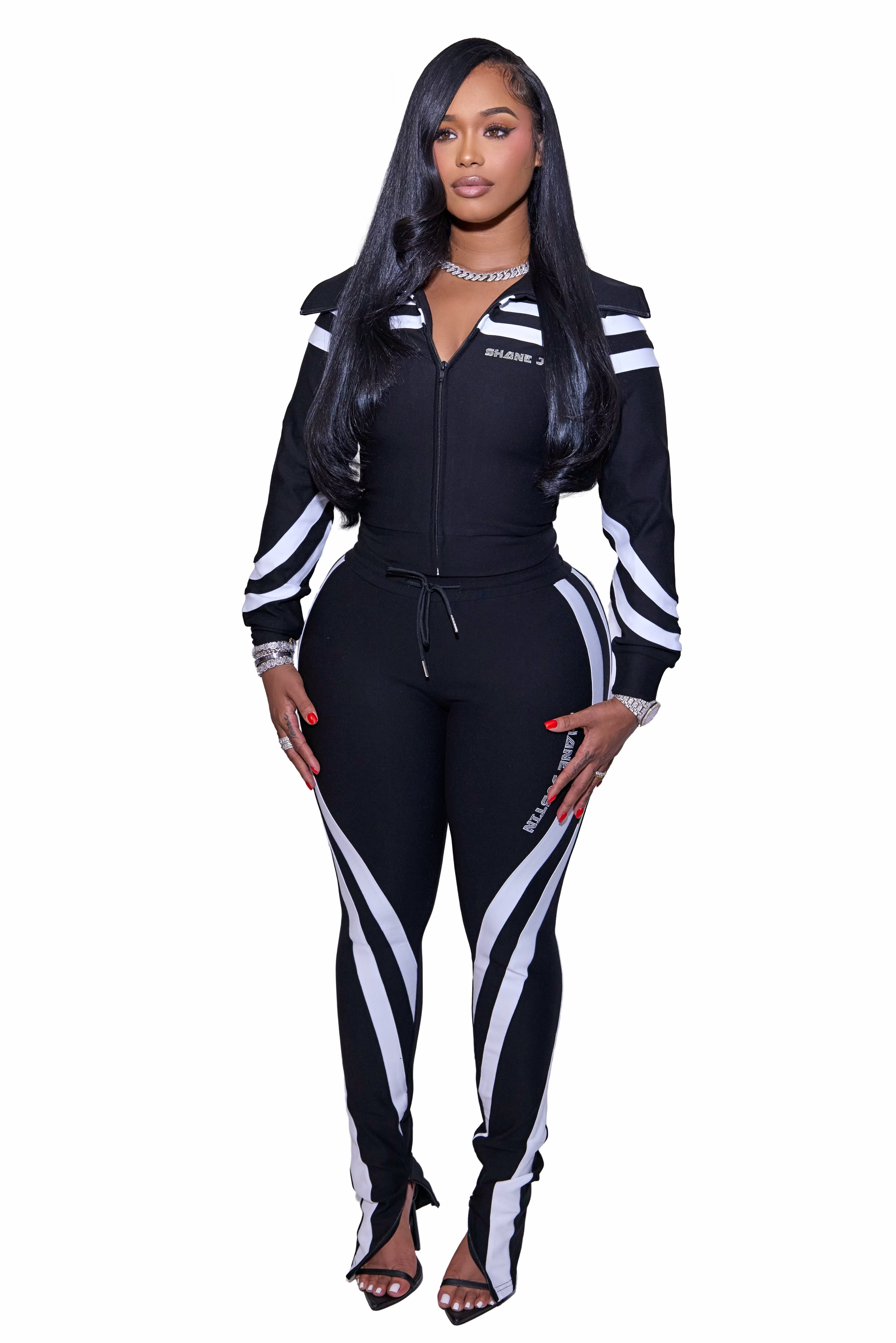 Telly Tracksuit Black