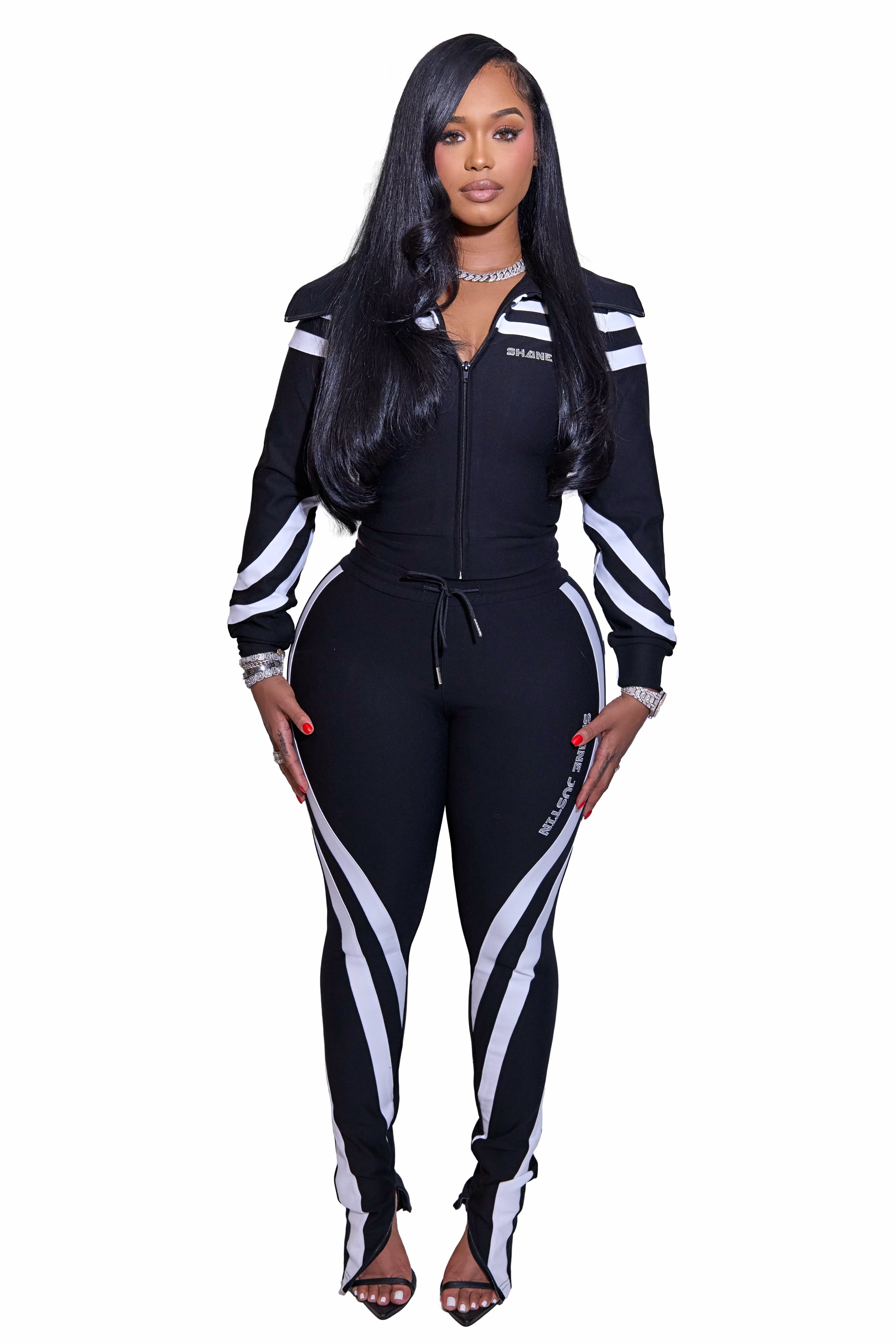 Telly Tracksuit Black