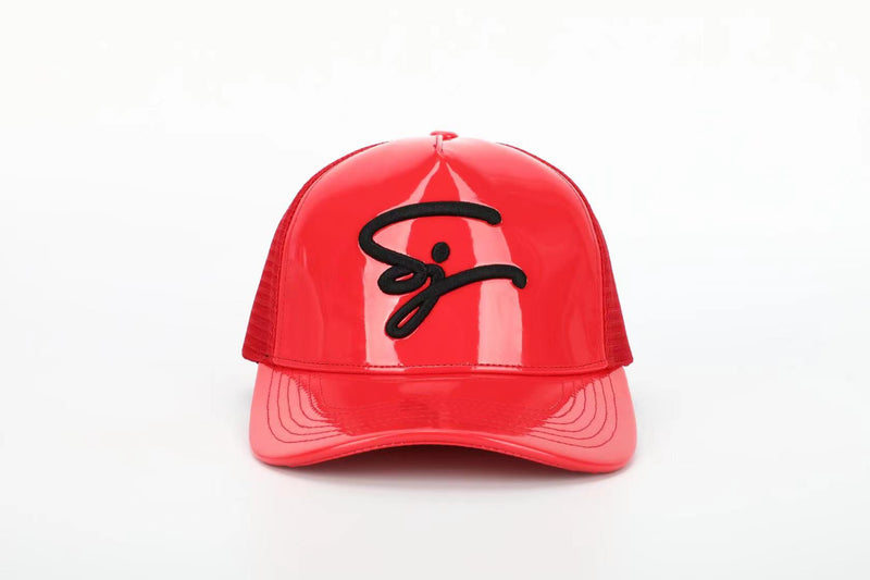 Signature Trucker Hat Red