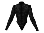 Luxury Kitty Black Lace Bodysuit