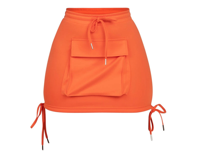 Color Pop Orange Skirt