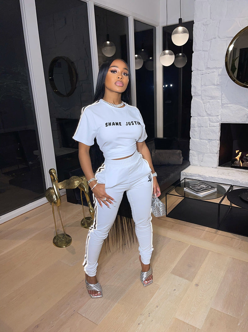 High Voltage White Pants Only