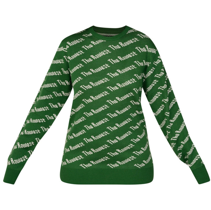Rawest Monogram Sweater Pine Green (The Rawest)