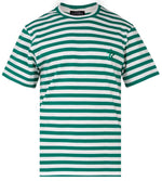 Raw Star Stripe Tee Green (The Rawest)