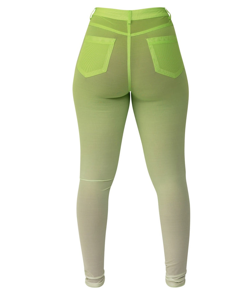 Bella Ombré Pants Green