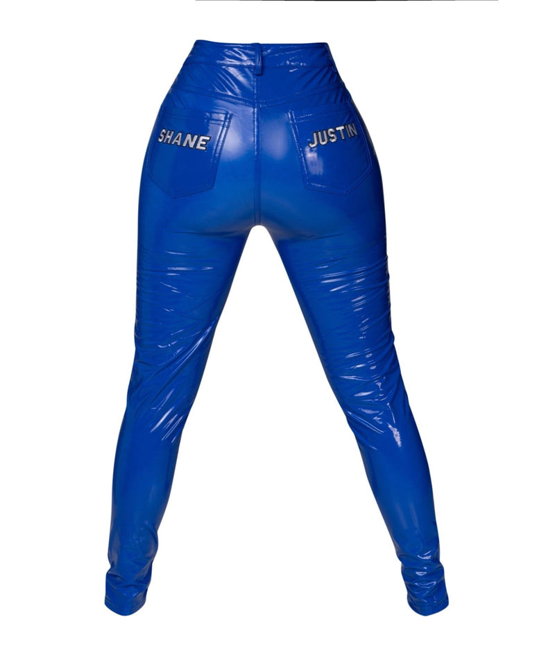 Wet Paint Pants Blue