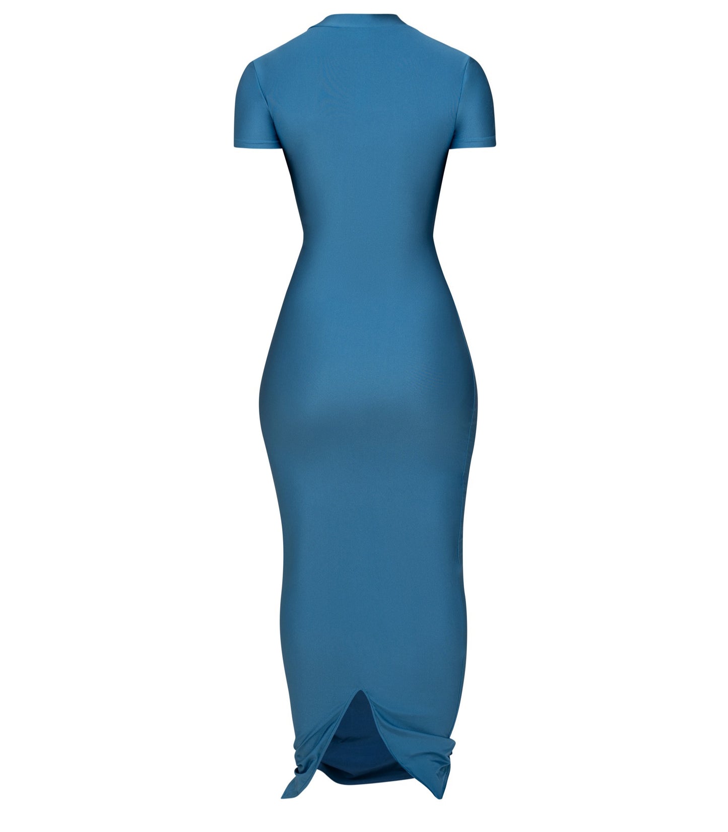 Silhouette Maxi Dress Blue