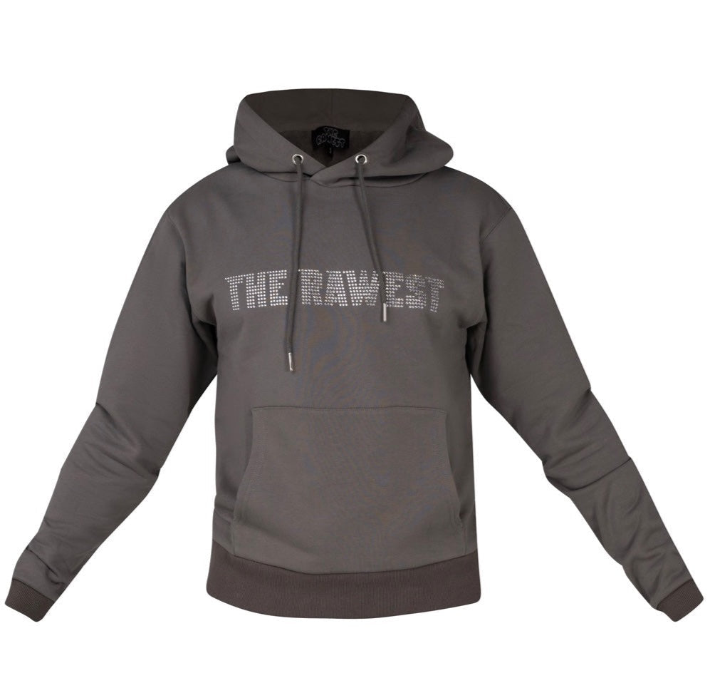Raw Icy Hoodie Grey (The Rawest)