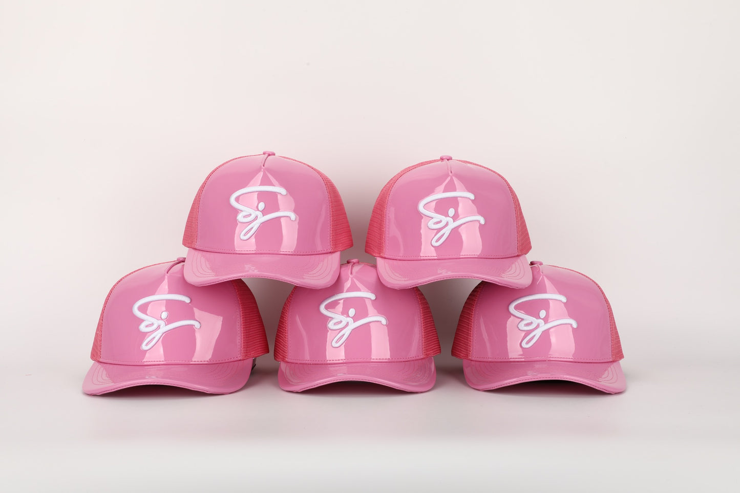 Signature Trucker Hat Pink
