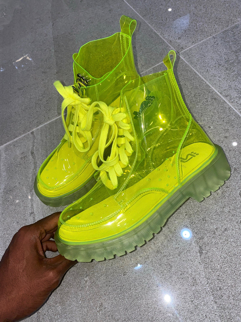 Jelly Boots Neon Green