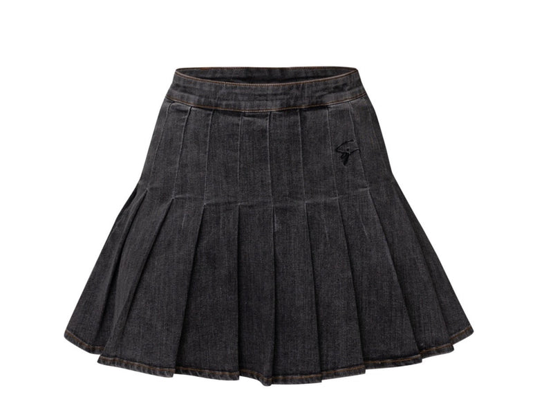 Vintage 2000 Black Pleated Skirt