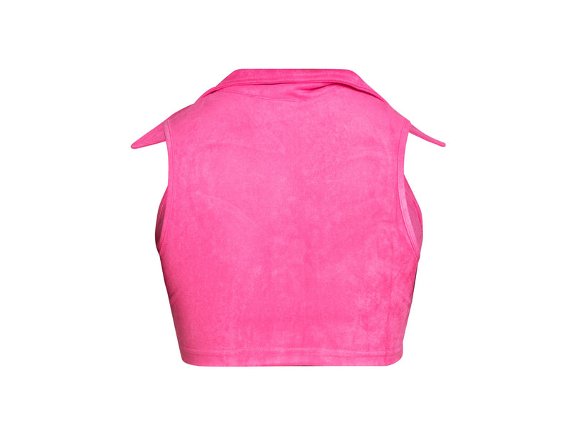Soothing Arch Pink Suede Top