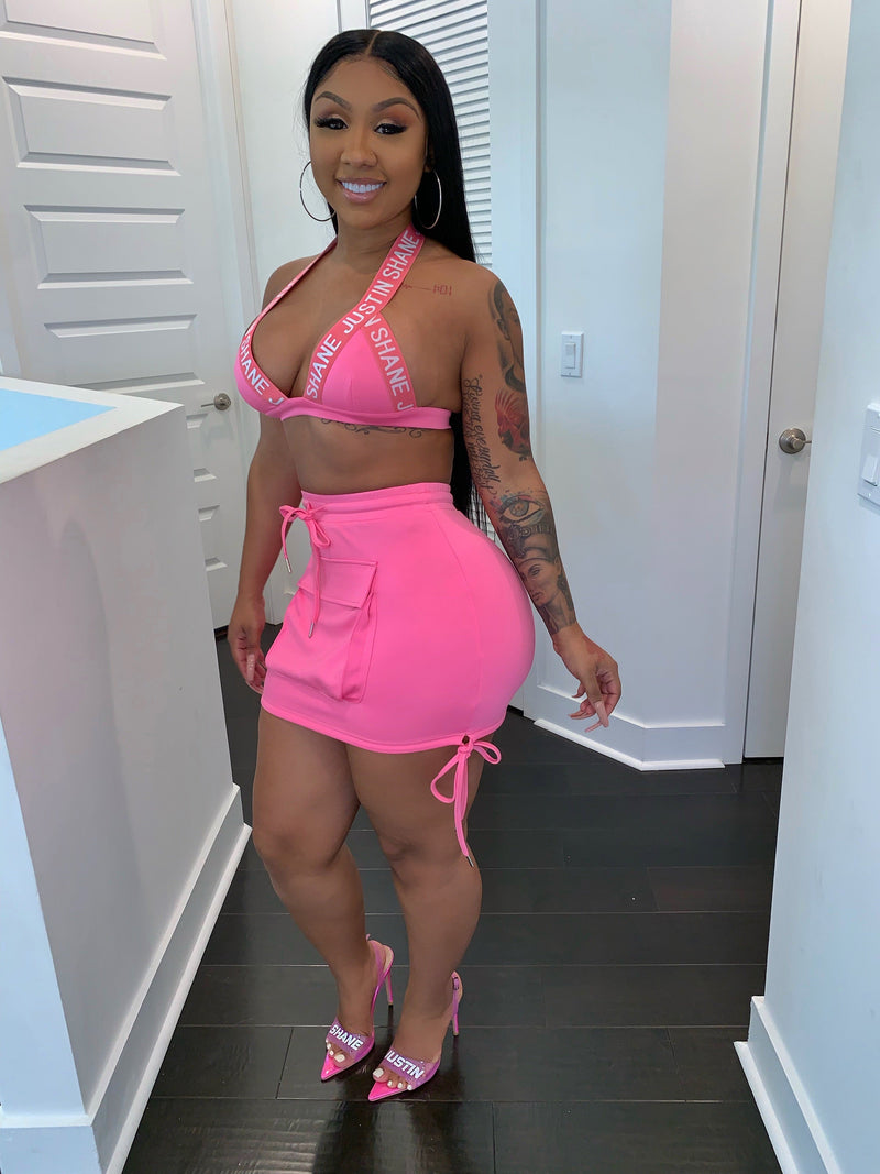 Color Pop Skirt Pink