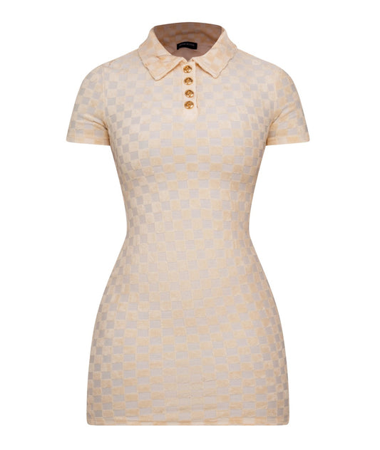 Vacay Bae Dress Off White