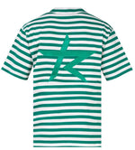 Raw Star Stripe Tee Green (The Rawest)