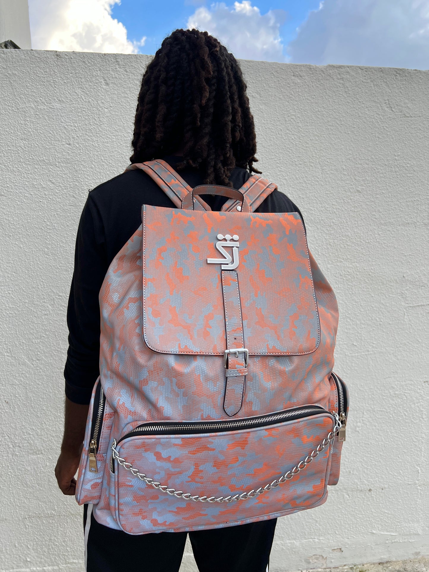 Trap Pack Backpack Orange