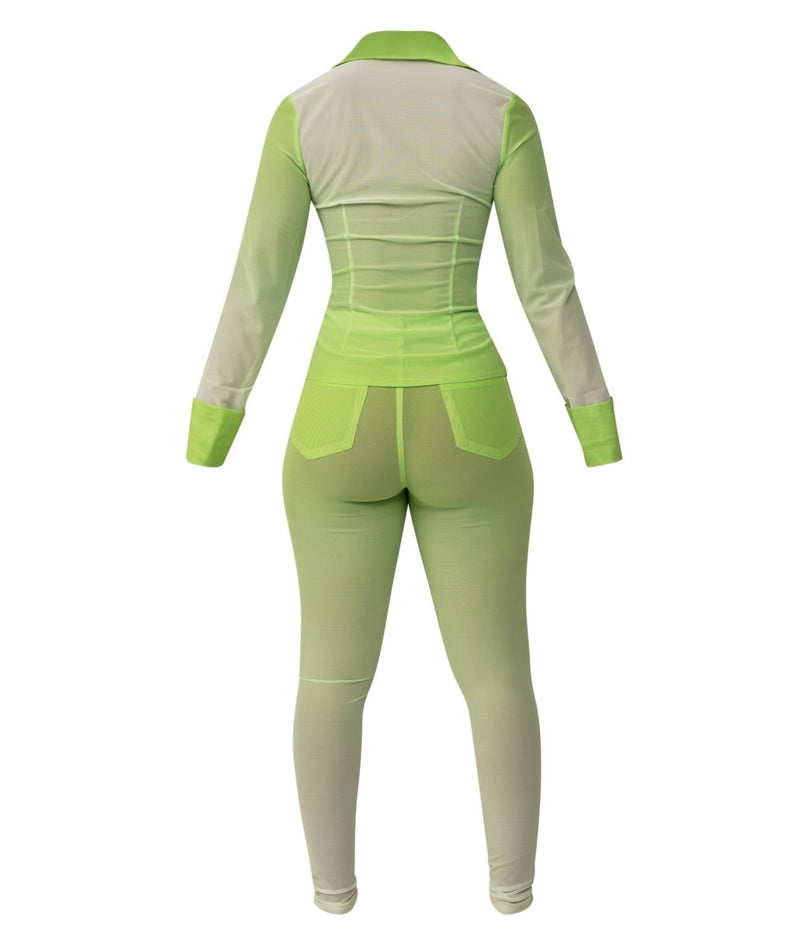 Bella Ombré Pants Green