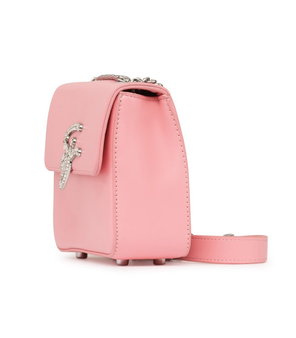 Crystal Brick Bag Pink
