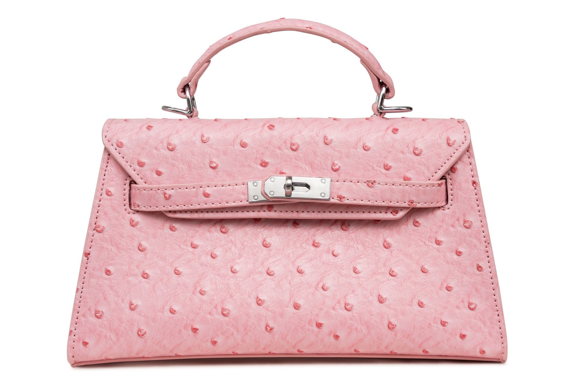 Ostrich Opulence Purse Pink – DT BV